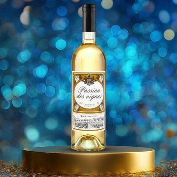 Вино Франція біле напів солодке Maison Bouey Passion des Vignes Blanc Moelleux 0,75л 4/12726 фото