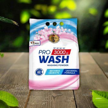 Порошок для прання Весняна свіжість 1500г ProWash 07/21296 фото