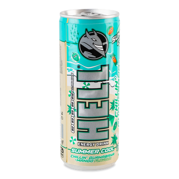 Напій Енергетичний HELL Chillin Guanabana з/б 0,25л 9/28315 фото