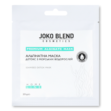 Маска альгінатна Детокс з морськими водоростями 20 г Joko Blend 19/62054 фото