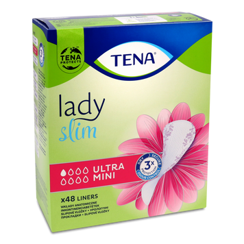 Прокладки гігієничні урологічніф жіночі Lady Slim Ultra Mini 48шт TENA 06/956 фото