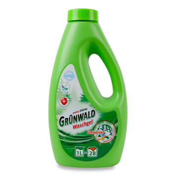 Гель д/прання кольор та біле ої біле изни 1л GRUNWALD 07/27365 фото