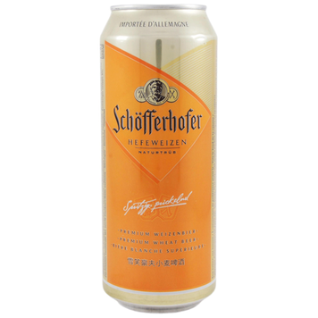 Пиво Німеччина Schofferhofer пшеничне з/б 0,5л 4/12346 фото