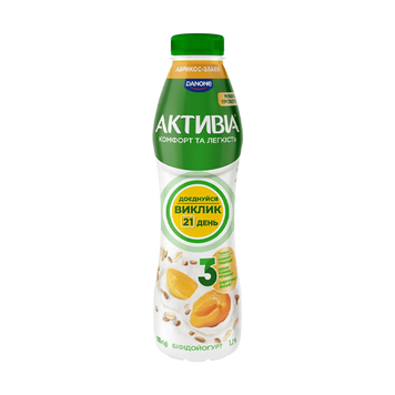 Біфідойогурт 1,2% Абрикос-злаки 500 г Activia 2/7576 фото