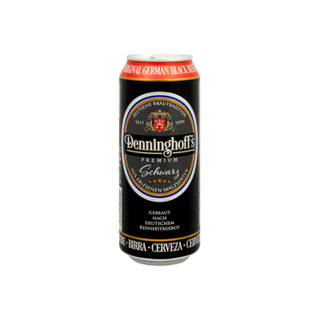 Пиво Німеччина Denninghoff's Schwarz темне з/б 0,5л 4/20957 фото