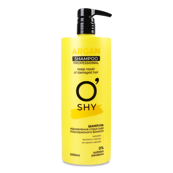 Шампунь для волосся ARGAN 1000мл O'SHY 07/26075 фото