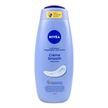 Гель-догляд д/душу Creme Smooth та олія ши 500мл NIVEA 80846 07/27582 фото