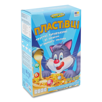 Кукурудзяні пластівці Казка к/у 80г Зол Зерно ДКХК 9/1074 фото