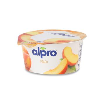 Продукт соєвий ферментований персиком ст 150г Alpro 2/8623 фото
