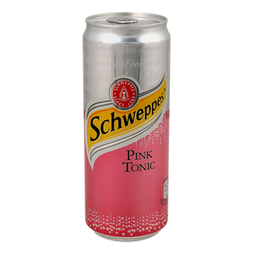 Напій Schweppes Pink Pink Tonic з/б 0,33л Coca-Cola 9/28278 фото
