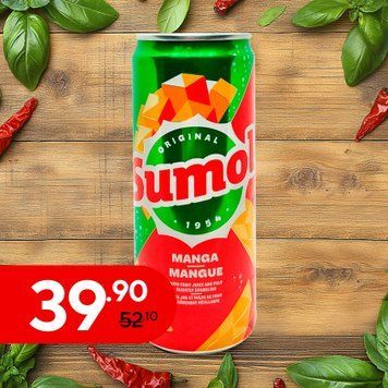 Н-ій газ соковий Манго з/б 0,33л Sumol 9/28848 фото