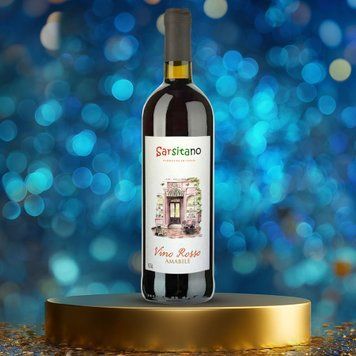 Вино червоне напівсолодке Sarsitano Vino Rosso 0,75 л 4/23285 фото