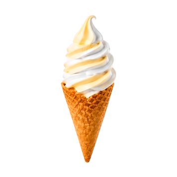 Soft Ice Cream ріжок пломбір та лимон 100г КЛАС 34/10445 фото