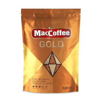 Кава розчинна Gold д/п 120г MacCoffee 7/11046 фото