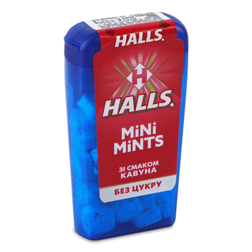 Цукерки льодяники Halls кавун 12,6г Kraft 1/14150 фото