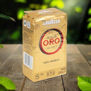 Кава мелена Qualita Oro в/у 250г LavAzza 7/1248 фото