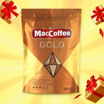 Кава розчинна Gold д/п 120г MacCoffee 7/11046 фото