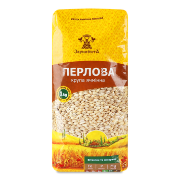 Крупа Перлова 1кг м/у Зерновита 9/33846 фото