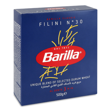 Макарони Filini-Vermicelles №30 к/у 500г Barilla 9/9946 фото