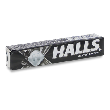 Цукерки льодяники Halls ментол стронг 25,2г Kraft 1/13522 фото