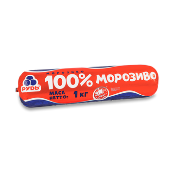 Морозиво 100% туба 1кг РУДЬ 3/1812 фото