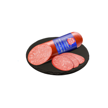 Ковбаса Салямі Люкс н/к в/ґ 550г БМК Україна 8/10603 фото