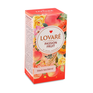 Чай чорний Нахабний фрукт к/у ф/п в/к 24*2г Lovare 7/11433 фото