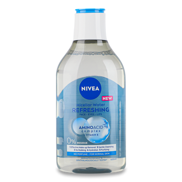 Вода міцелярна для норм/комб шкіри Дихання шкіри 400мл NIVEA 89256 08/31407 фото