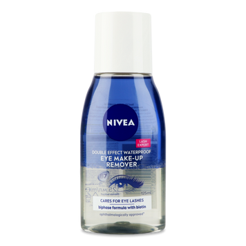 Засіб для видалення водостійкого макіяжу з очей 2-х ефект 125мл NIVEA 81182 19/22831 фото