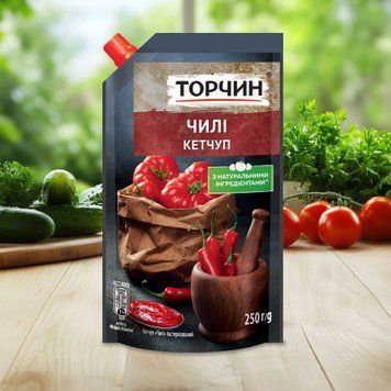 Кетчуп Чилі д/п 250г Торчин 9/27356 фото