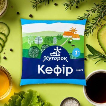 Кефір &laquo;Хуторок&raquo; 1%, 450 г 2/9300 фото