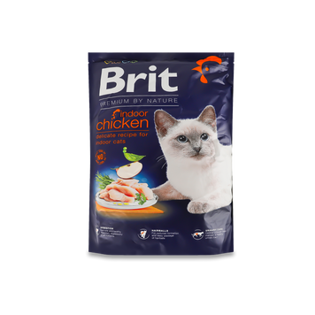 Корм для котів Indoor що живуть у приміщ м/у 1,5кг Brit Premium 39/3887 фото