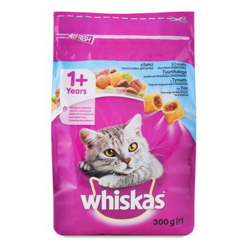 Корм для котів тунець м/у 300г Whiskas 2/0120 фото