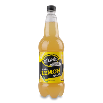 Пиво Mikes Hard Lemonade Lemon пет 0,88л 4/23288 фото