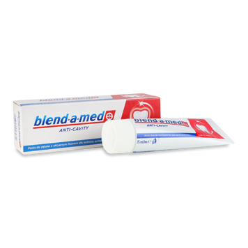 Зубна паста Анти карієс Екстра Свіжість 75мл BLEND-A-MED 07/26905 фото