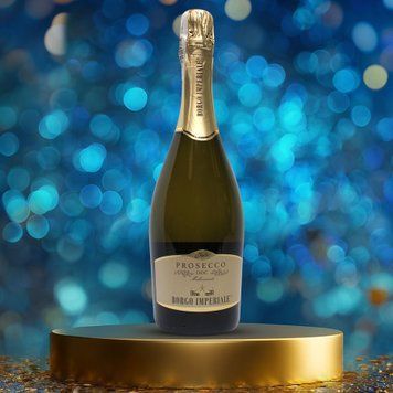 Вино ігристе .Італія біле брют Borgo Imperiale Prosecco Millesimato DOC 0,75л 41845 4/18984 фото