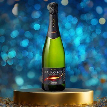 Вино ігристе Іспанія біле сухе Cava La Rosca Brut 0,75л 4/24094 фото