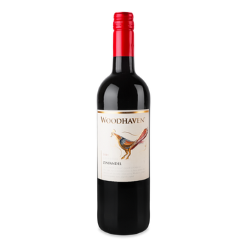 Вино США червоне сухе Woodhaven Red Zinfandel California 0,75л 4/20822 фото