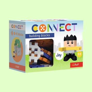 Конструктор Connect 35деталей ігрова фігурка Jay Trefl 26/27765 фото