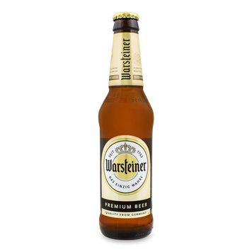Пиво Німеччина WARSTEINER PR ск 0,33л 4/98 фото