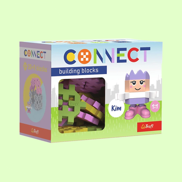 Конструктор Connect 35деталей ігрова фігурка Kim Trefl 26/27768 фото