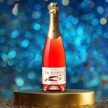 Вино ігристе Іспанія рожеве сухе Cava La Rosca Brut 0,75л 4/24095 фото