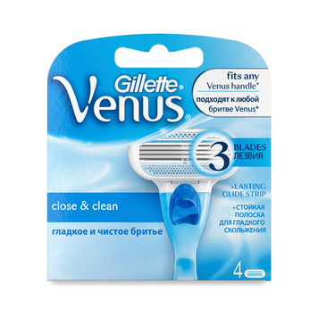 Картридж Venus Smooth 4 шт GILLETTE 05/0234 фото