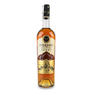Бренді Iverioni 5* 40% 0,5л Грузія 4/8959 фото