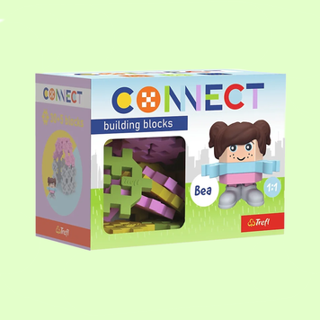 Конструктор Connect 35деталейалей ігрова фігурка Bea Trefl 26/27767 фото