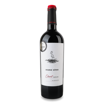 Вино Leleka Wines Cabernet червоне сухе 0,75л 4/21260 фото