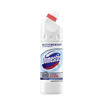 Засіб для чищення унітаза Ультра білий, 750мл Domestos 07/28061 фото