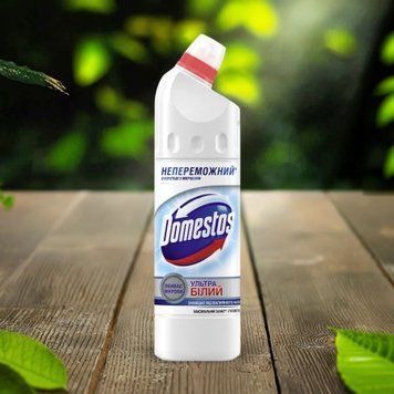 Засіб для чищення унітаза Ультра білий, 750мл Domestos 07/28061 фото