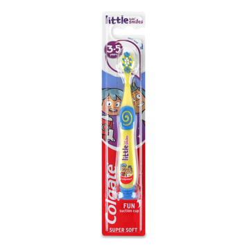 Зубна щітка Little Kids' Smiles м'яка 3-5 років 1шт Colgate 05/31656 фото