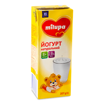 Біфідойогурт Milupa для малят Натуральний т/с 207г 2/6734 фото